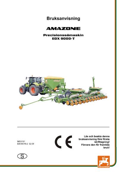 Instruktionsbok EDX 9000-T