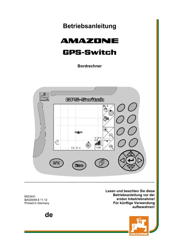 Betriebsanleitung GPS-SWITCH 