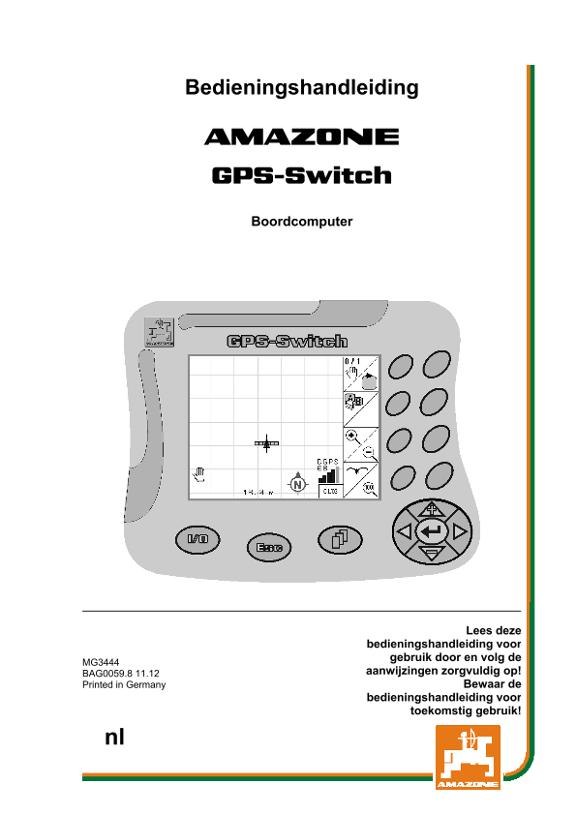Bedieningshandleiding GPS-SWITCH 