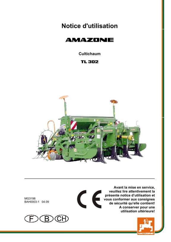 Notice d'utilisation TL 302