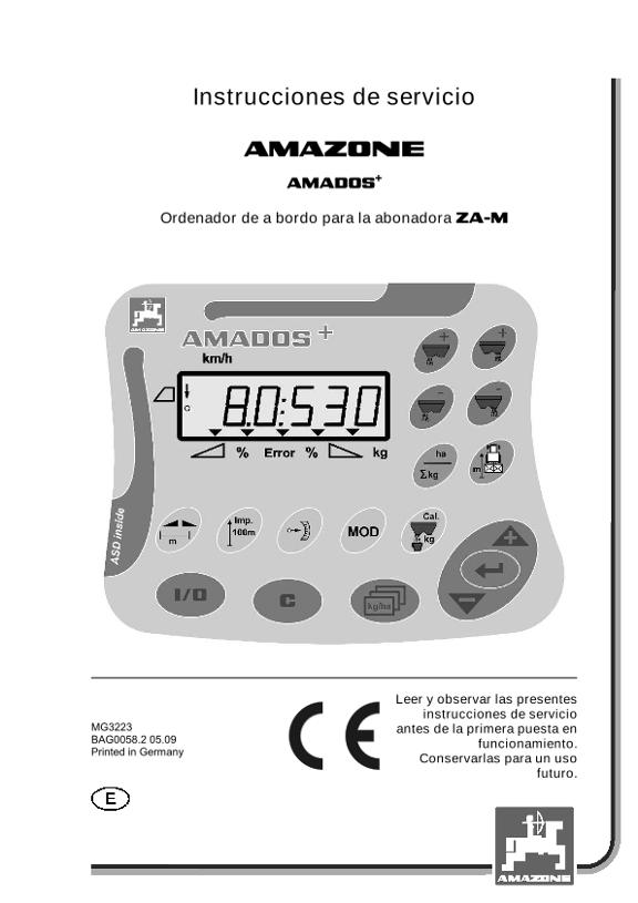 Manual del operador AMADOS+