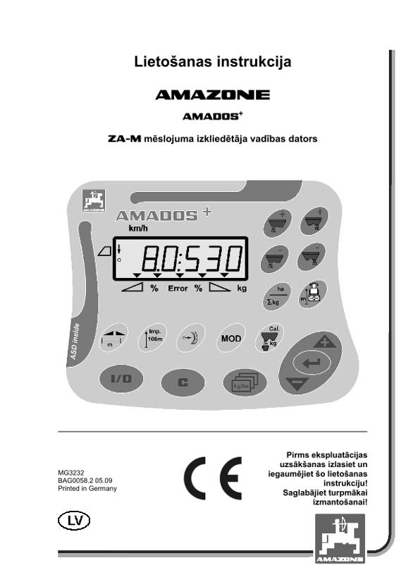 Ekspluatācijas instrukcija  AMADOS+