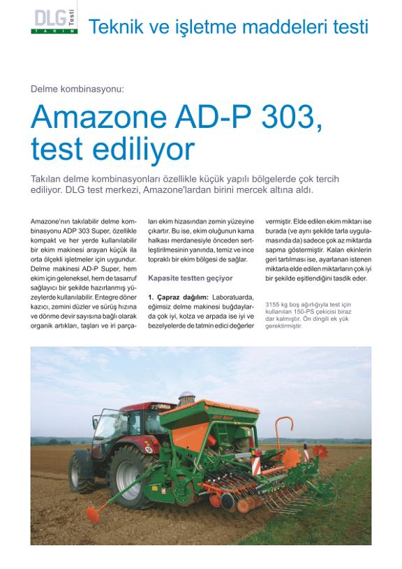 DLG Testi AD-P 303 / D9 - 5720F