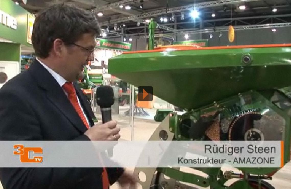 Video 3C-TV Agritechnica: Amazone Rüdiger Steen - Erläuterung Xpress-Vereinzelung