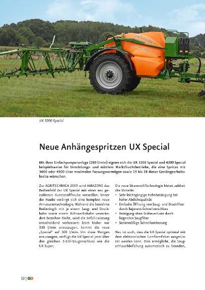GO Neuheiten 2010 - Neue Anhängespritzen UX Special