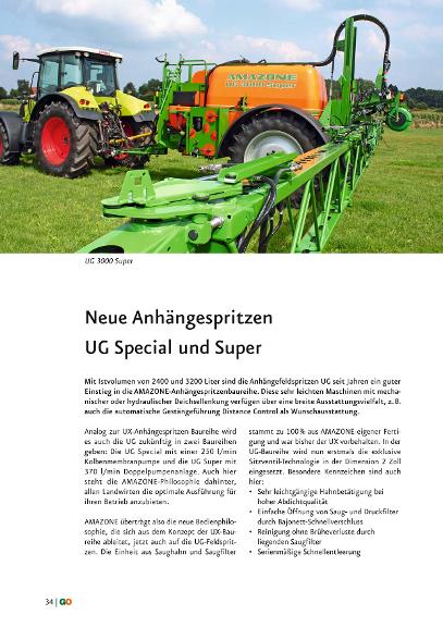 GO Neuheiten 2010 - Neue Anhängespritzen UG Special und Super