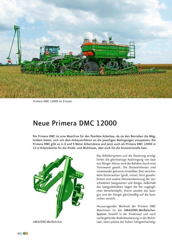 GO Neuheiten 2010 - Neue Primera DMC 12000