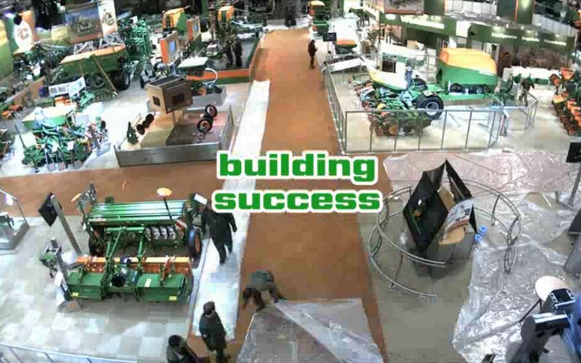 Video Messeaufbau - building success - Amazone Agritechnica 2009