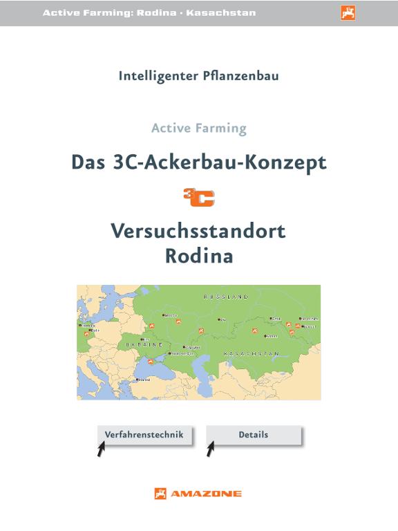 Versuchsbericht Pflanzenbau Fläche Rodina (Kasachstan) 2009