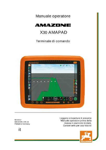 Manuale di intruzioni AMAPAD 