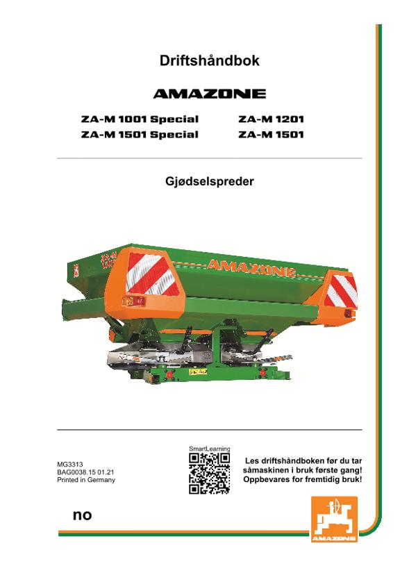 Instruksjonsboka ZA-M / ZA-M Special
