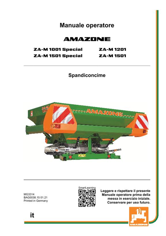 Manuale di intruzioni ZA-M / ZA-M Special