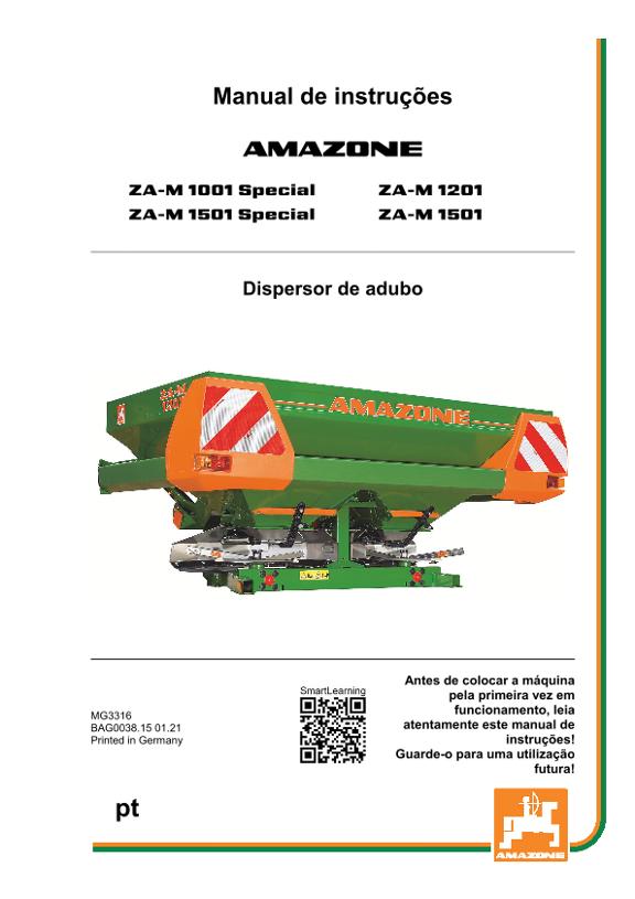 Manual de Instruções ZA-M / ZA-M Special