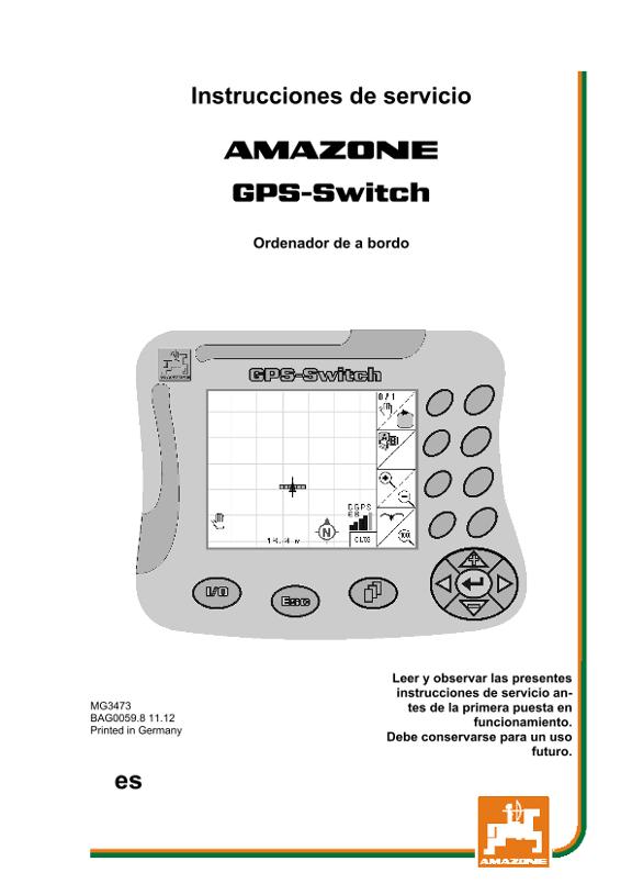 Manual del operador GPS-SWITCH 