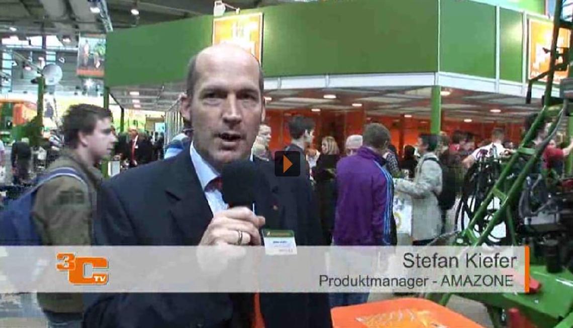 Video 3C-TV Agritechnica: Amazone Stefan Kiefer - Comfort-Paket Feldspritzen