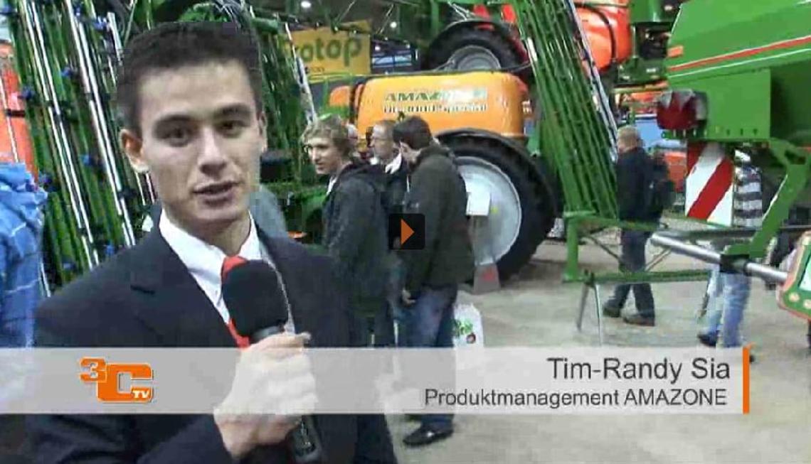 Video 3C-TV Agritechnica: Amazone Tim-Randy Sia - GPS-Switch Düngerstreuer