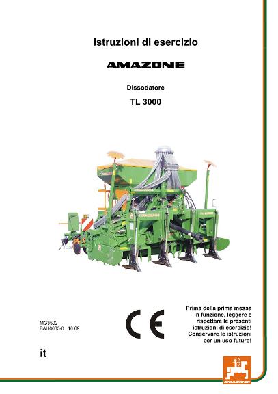 Manuale di intruzioni TL 3000