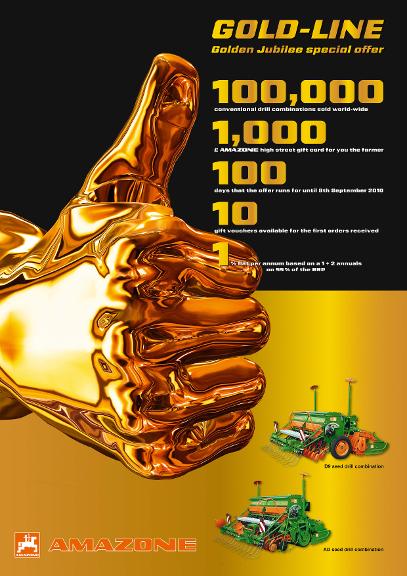 Poster "Gold-Line"