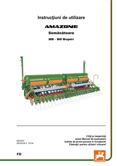 Instrucţiuni de utilizare D9-60 SUPER