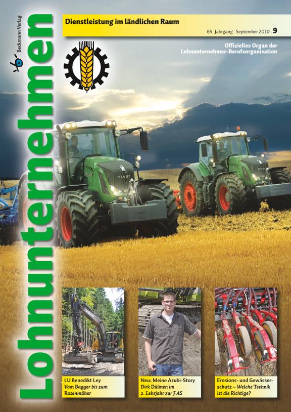 Bericht Unterblattspritzung Mais aus Lohnunternehmer 09/2010