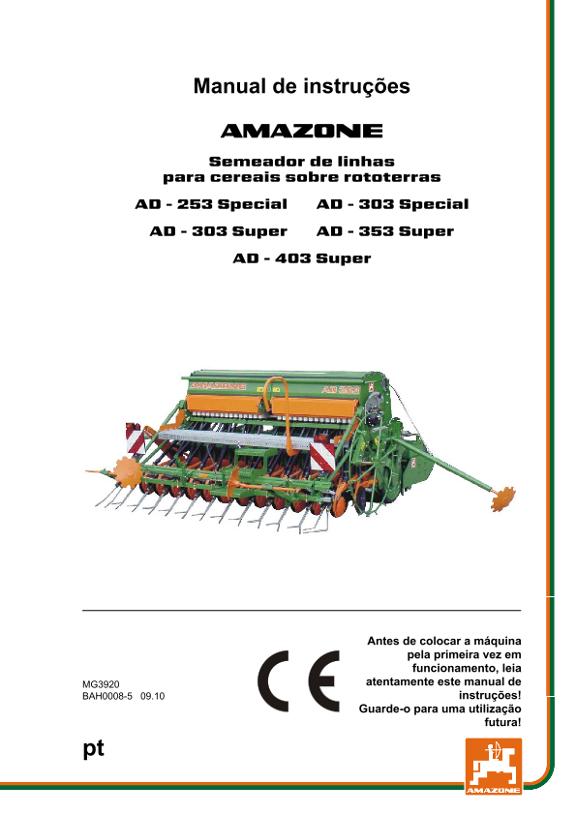 Manual de Instruções AD-03 SUPER / SPECIAL