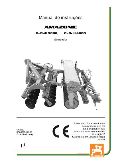 Manual de Instruções C-DRILL 