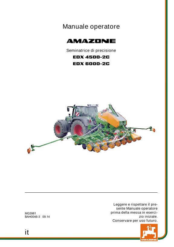 Manuale di intruzioni EDX 6000-2C 