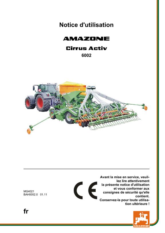 Notice d'utilisation Cirrus Activ 6002