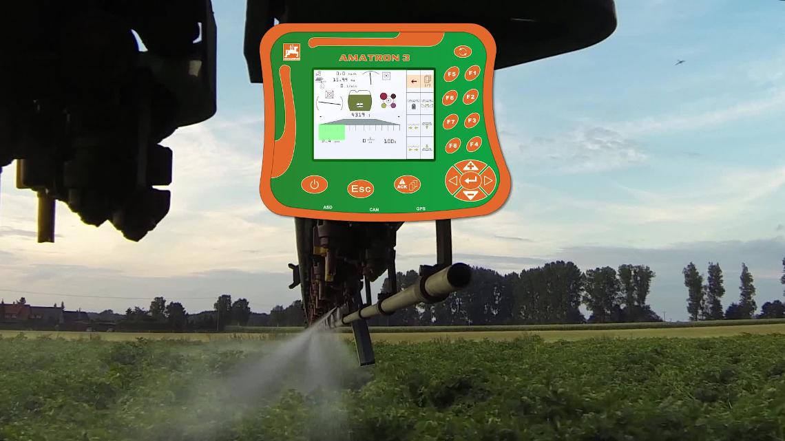 Video AmaSelect mit GPS-Switch an Amazone UX