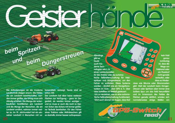 Artikel "Geisterhände" agrarKIDS