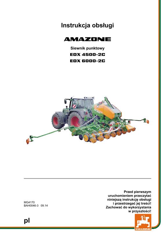 Instrukcja obsługi EDX 4500-2C/6000-2C