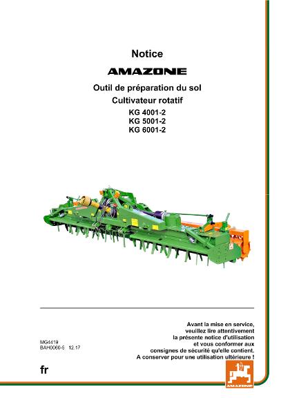 Notice d'utilisation KG 4001-2 / 5001-2 / 6001-2