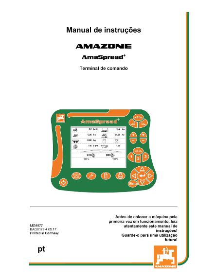 Manual de Instruções AmaSpread+ 