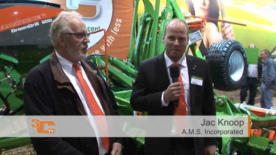 Video 3C-TV: AGRITECHNICA 2011 - Catros with GreenDrill US-Market - Jac Knoop