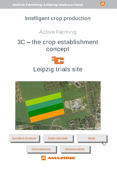 Versuchsbericht Pflanzenbau Leipzig trials site