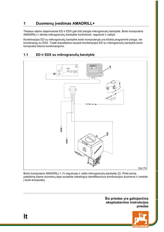 Naudojimo instrukcija  RESET AMADRILL MIKROGRANULAT