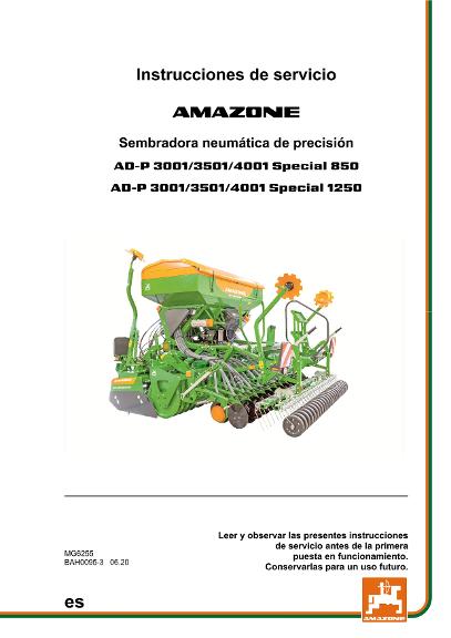 Manual del operador AD-P 30/35/4001 SPECIAL