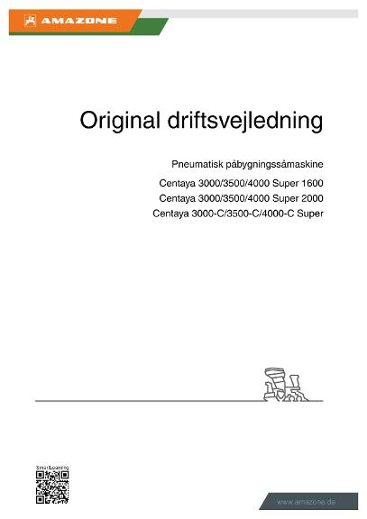 Brugsanvisning CENTAYA-C 30/35/4000 SUPER 