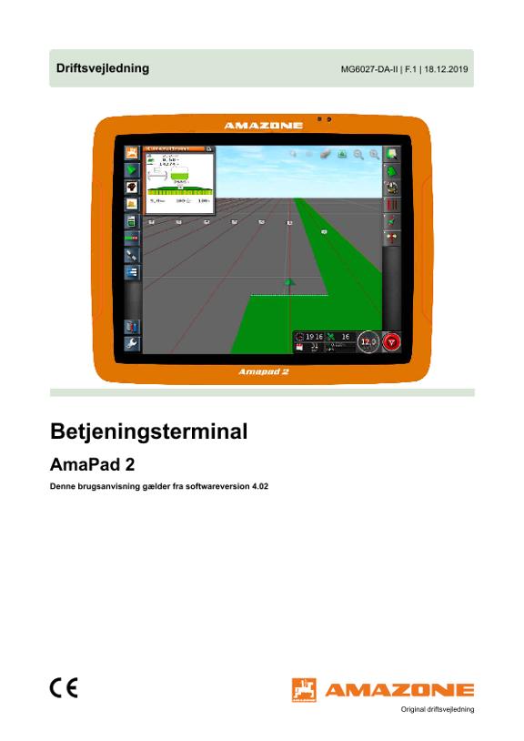 Brugsanvisning AmaPad 2