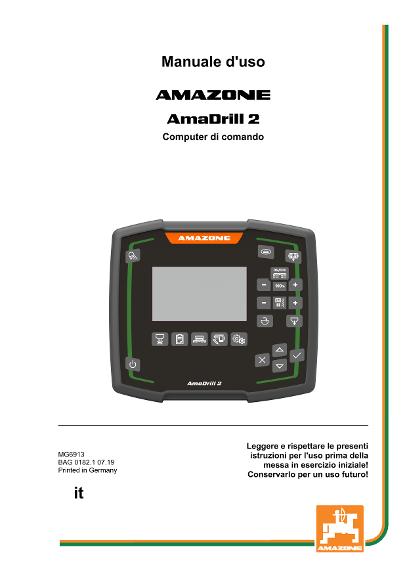 Manuale di intruzioni AmaDrill 2 