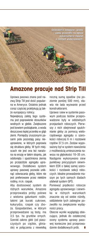 Artikel: Amazone strip till (Agro 2-12)
