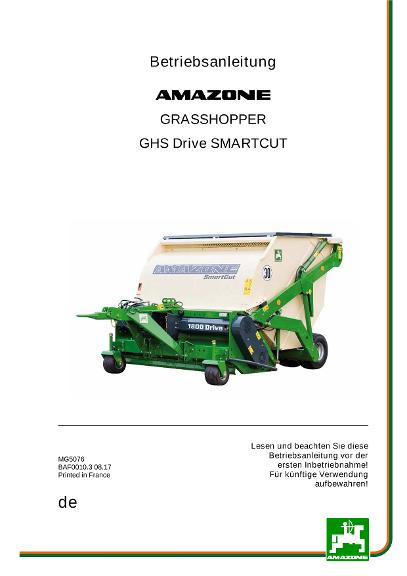 Betriebsanleitung GHS DRIVE SMARTCUT 