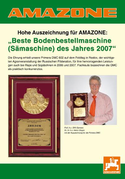 Poster Auszeichnung Prof. Dreyer - 70 x 100 cm
