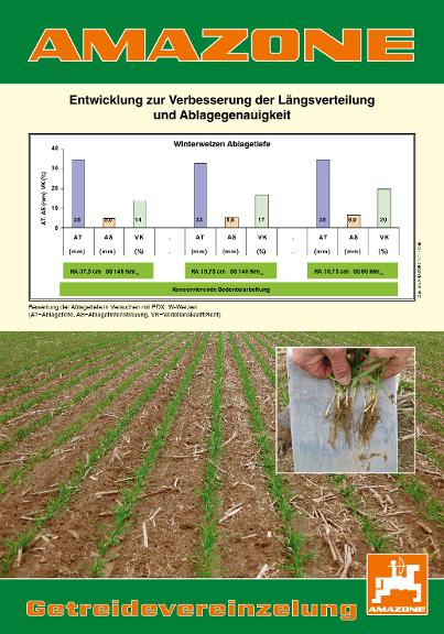 Poster Getreidevereinzelung - 70 x 100 cm