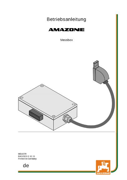 Betriebsanleitung MESSBOX 