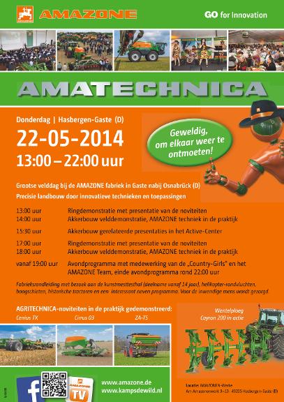 Flyer AMATECHNICA 2014