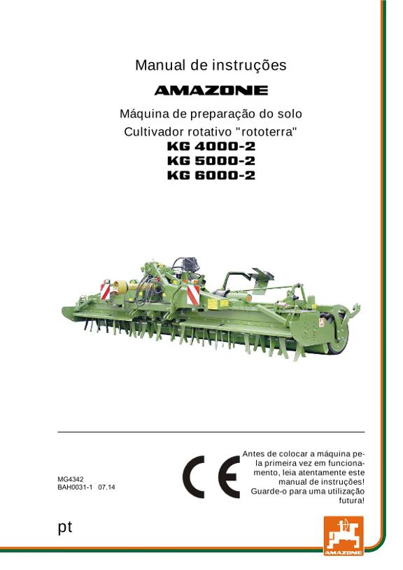 Manual de Instruções KG 4/5/6000-2