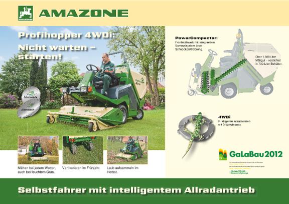 Platzdeckchen Profihopper 4WDi
