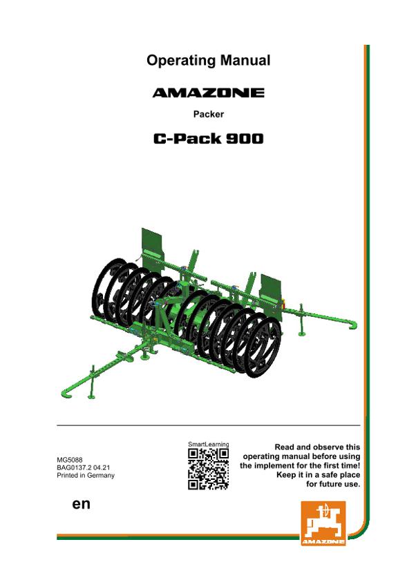 Operation manual C-PACK