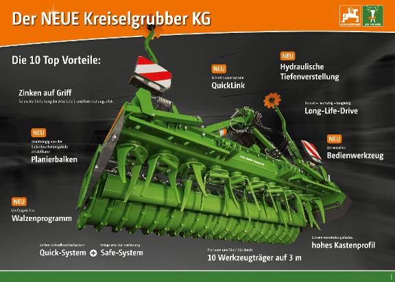 Poster 40 Jahre Kreiselgrubber KG